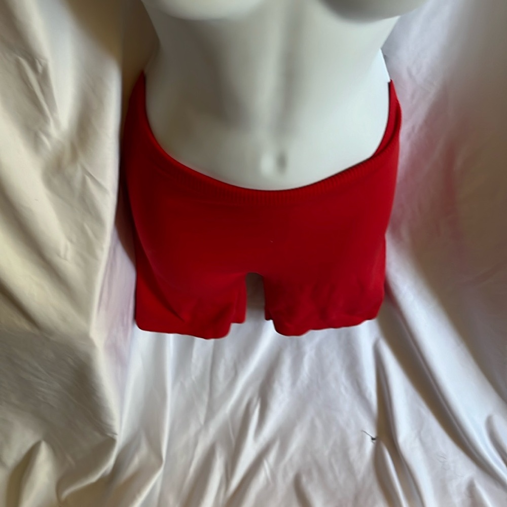 Red shorts